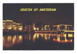 AMSTERDAM - Groeten Uit Amsterdam. Amstel Met Magere Brug  (NL 10015) - Amsterdam