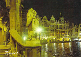 Bruxelles - Grand'Place - Vue Nocturne - Plazas