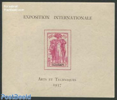 French Sudan 1937 World Expo Paris S/s, Mint NH, Various - World Expositions - Sonstige & Ohne Zuordnung