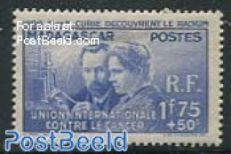 Madagascar 1938 Radium 1v, Mint NH, Health - History - Science - Health - Nobel Prize Winners - Physicians - Nobel Prize Laureates