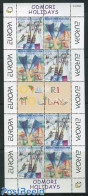 Bosnia Herzegovina - Croatic Adm. 2004 Europa M/s, Mint NH, History - Sport - Various - Europa (cept) - Skiing - Tourism - Ski