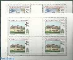 Czechoslovkia 1981 Bratislava 2 M/ss, Mint NH, Nature - Horses - Art - Castles & Fortifications - Other & Unclassified