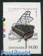 Denmark 2014 Europa, Music Instruments 1v S-a, Mint NH, History - Performance Art - Europa Hang-on Issues - Music - Mu.. - Nuovi