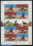 Bosnia Herzegovina - Croatic Adm. 2005 Europa, Gastronomy M/s With 4 Sets, Mint NH, Health - History - Food & Drink - .. - Food