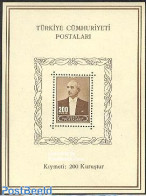 Türkiye 1943 Ismet Inonu S/s, Unused (hinged), History - Politicians - Sonstige & Ohne Zuordnung