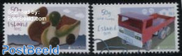 Iceland 2015 Europa, Old Toys 2v, Mint NH, History - Nature - Transport - Various - Europa (cept) - Birds - Ducks - Au.. - Ungebraucht