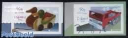 Iceland 2015 Europa, Old Toys 2v S-a, Mint NH, History - Nature - Transport - Various - Europa (cept) - Birds - Ducks .. - Nuevos