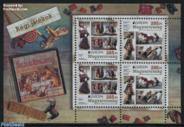 Hungary 2015 Europa, Old Toys S/s, Mint NH, History - Nature - Various - Europa (cept) - Horses - Toys & Children's Ga.. - Nuevos