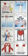 Brazil 2011 AIDS Prevention 8v [+++], Mint NH, Health - Health - Neufs