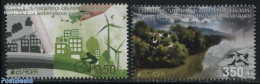 Nagorno-Karabakh 2016 Europa, Think Green 2v, Mint NH, History - Nature - Science - Sport - Various - Europa (cept) - .. - Milieubescherming & Klimaat