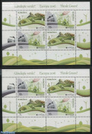 Romania 2016 Europa, Think Green 2 S/s, Mint NH, History - Nature - Science - Sport - Various - Europa (cept) - Birds .. - Nuevos