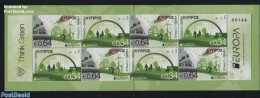 Cyprus 2016 Europa, Think Green Booklet, Mint NH, History - Nature - Science - Sport - Various - Europa (cept) - Birds.. - Ungebraucht
