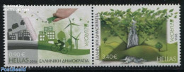 Greece 2016 Europa, Think Green 2v [:], Mint NH, History - Nature - Science - Sport - Various - Europa (cept) - Birds .. - Ungebraucht