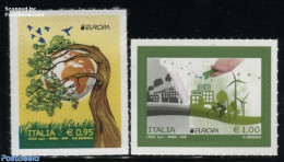 Italy 2016 Europa, Think Green 2v S-a, Mint NH, History - Nature - Science - Sport - Various - Europa (cept) - Birds -.. - Autres & Non Classés