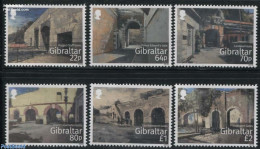 Gibraltar 2016 Gates 6v, Mint NH, Art - Architecture - Paintings - Gibraltar