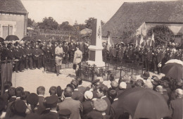 C. Photo Ceremonie Monument Aux Morts  Aout 1922 Bray En Val - Autres & Non Classés