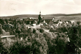 73032759 Benneckenstein Harz Panorama Kirche Gondelteich Benneckenstein Harz - Autres & Non Classés