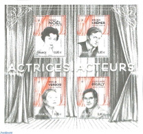 France 2017 Actrices, Acteurs S/s, Mint NH, Performance Art - Theatre - Ongebruikt