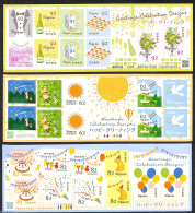 Japan 2017 Autumn Greetings 30v (3 Foil Sheets), Mint NH, Various - Stamp Booklets - Greetings & Wishing Stamps - Nuevos