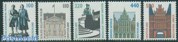 Germany, Federal Republic 1997 Definitives 5v, Unused (hinged), Art - Castles & Fortifications - Sculpture - Unused Stamps