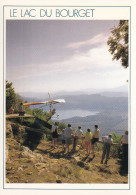 73 Le Lac Du Bourget  Départ De Deltaplane Depuis Ie Col Du Sapenay Près De Chindrieux - Sonstige & Ohne Zuordnung