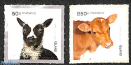 Iceland 2018 Farm Animals 2v S-a, Mint NH, Nature - Cattle - Nuevos