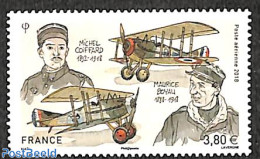 France 2018 M. Coiffard & M. Boyau 1v, Mint NH, Transport - Aircraft & Aviation - Ongebruikt