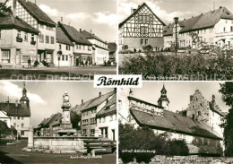 73032720 Roemhild Viehmarktplatz Hans Beimler Platz Schloss Gluecksburg  Roemhil - Andere & Zonder Classificatie