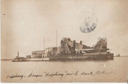 Haiphong,bateau Dragueur Sur Le Dock Flottant - Viêt-Nam