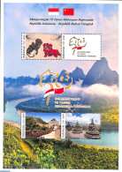 Indonesia 2020 Diplomatic Relations With China S/s, Mint NH - Indonésie