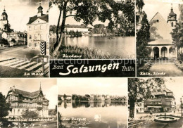 73032668 Bad Salzungen Markt Kurhaus Katholische Kirche Kinderheim Charlottenhal - Bad Salzungen