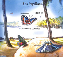 Comoros 2011 Butterflies S/s, Imperforated, Mint NH, Nature - Butterflies - Comoren (1975-...)