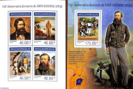 Mozambique 2014 John Hanning Speke 2 S/s, Mint NH, History - Various - Explorers - Maps - Explorers