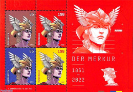 Austria 2022 Mercure 1851-2022 S/s, Mint NH - Unused Stamps