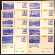 Austria 1978 10 Illustrated Postcards, Unused Postal Stationary - Lettres & Documents