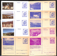 Austria 1980 10 Illustrated Postcards, Unused Postal Stationary - Lettres & Documents