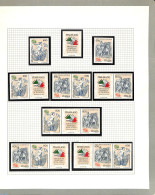 Italy 1985 Italia '85, Diff. Combinations, Mint NH, Philately - Andere & Zonder Classificatie