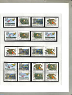 Italy 1984 Environment, 2 Pages With Diff. Combinations, Mint NH, Nature - Transport - Birds - Environment - Helicopters - Andere & Zonder Classificatie