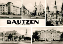73032600 Bautzen Postamt Steinstrasse Rathaus Museum Stadttheater Bautzen - Bautzen