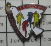 1818c Pin's Pins / Beau Et Rare / SPORTS /  TRITH SAINT LEGER ATHLETISME COURSE DE LA PAIX - Athletics