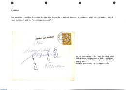 Netherlands 1961 Postage Due Cover, See Description (in Dutch), Postal History - Storia Postale