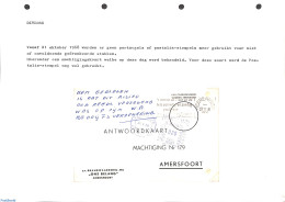 Netherlands 1968 Postage Due Cover, See Description (in Dutch), Postal History - Cartas & Documentos