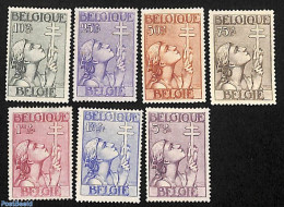 Belgium 1933 Anti Tuberculosis Set, Regummed, Unused (hinged), Health - Anti Tuberculosis - Ongebruikt