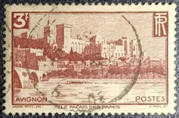 FRANCE Timbre Y&T N° 391. 3Fr AVIGNON. (USED) Bon Centrage.... - Used Stamps