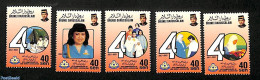 Brunei 1994 Scouting 5v, Mint NH, Sport - Scouting - Brunei (1984-...)