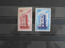 FRANCE YT 1076/1077 EUROPA 1956** - Neufs