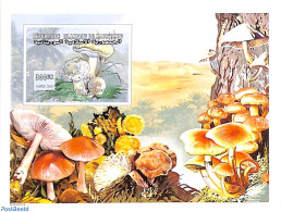 Mauritania 2000 Mushrooms S/s, Imperforated, Mint NH, Nature - Mushrooms - Pilze