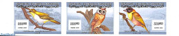 Mauritania 2000 Birds 3v, Imperforated, Mint NH, Nature - Birds - Owls - Autres & Non Classés