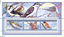 Mauritania 2000 Birds 3v M/s, Mint NH, Nature - Birds - Owls - Sonstige & Ohne Zuordnung