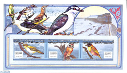Mauritania 2000 Birds 3v M/s, Imperforated, Mint NH, Nature - Birds - Owls - Autres & Non Classés